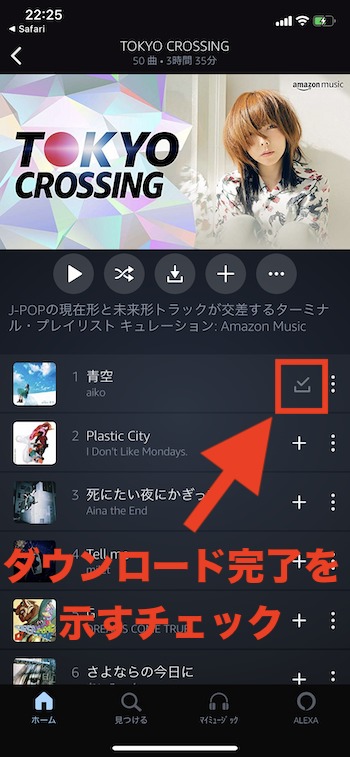 Amazon Musicをオフライン再生して通信量を消費せずに音楽を楽しむ