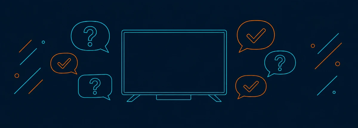 Fire TV Stickの無料視聴に関するよくある質問のイラスト